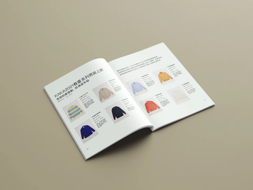 书籍目录或信息页展示
